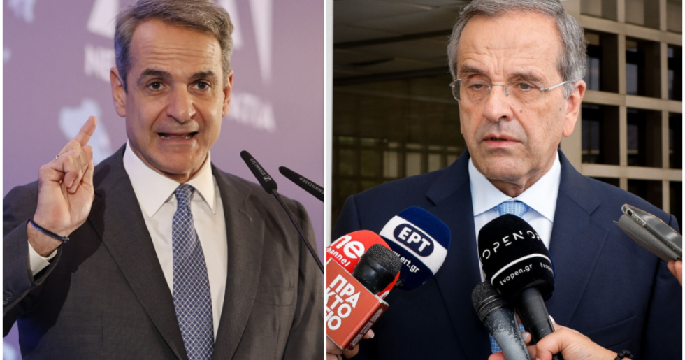 Μετωπική μεταξύ Μητσοτάκη και Σαμαρά για τα εθνικά θέματα